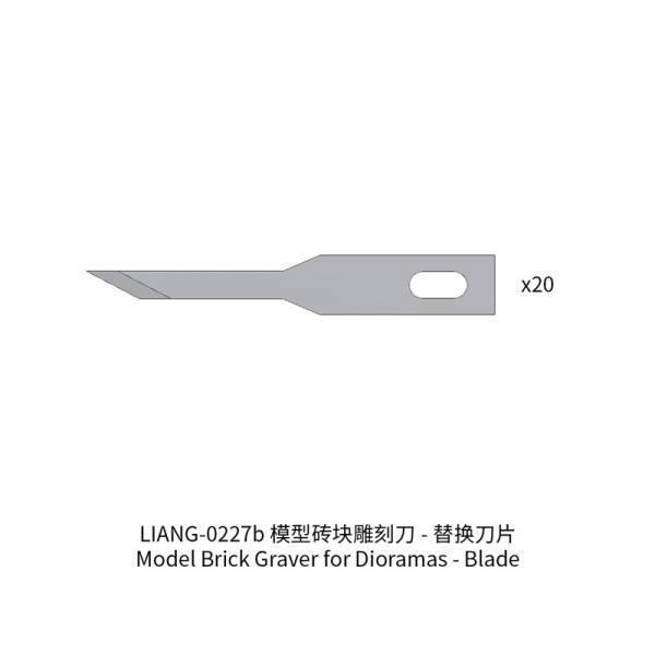 Liang Model Brick Graver for Dioramas - Blade