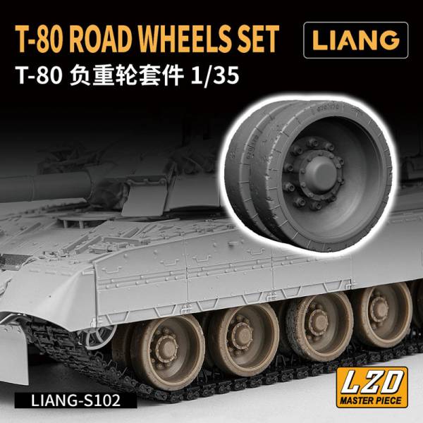 Liang T-80 Road Wheels Set