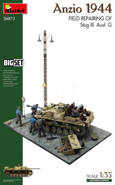 Miniart Ammo Loading SU-85, GAZ-MM & Crew Big Set