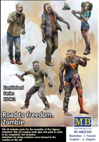 Master Box Zombieland: Zombies Road to Freedom