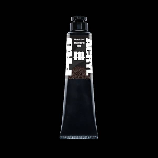 Monument - Pro Acryl Basing Textures - Brown Earth - Fine 120ml Tube