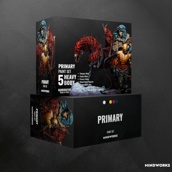 Mindworks Heavy Body Paints Primary Set
