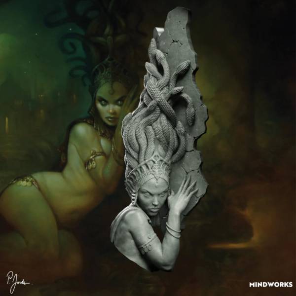 Mindworks Patrick J. Jones: Palace of Medusa Academy Bust