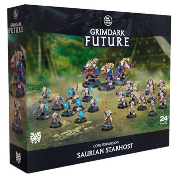 One Page Rules Grimdark Future: Saurian Starhost Core Expansion