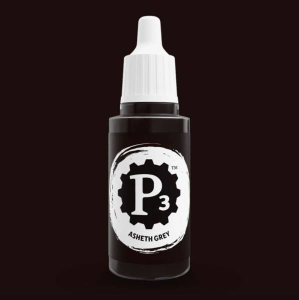 Privateer Press Paints (P3) Asheth Grey 18ml (086)
