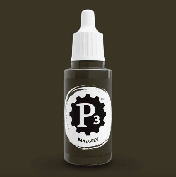 Privateer Press Paints (P3) Bane Grey 18ml (089)