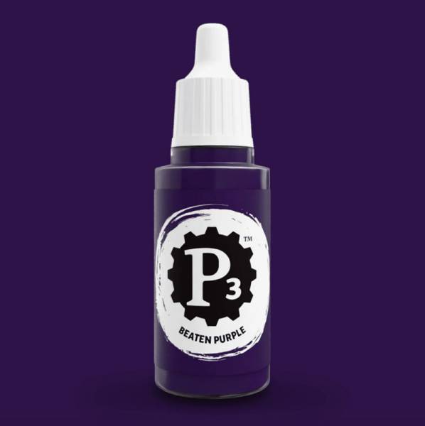 Privateer Press Paints (P3) Beaten Purple 18ml (062)