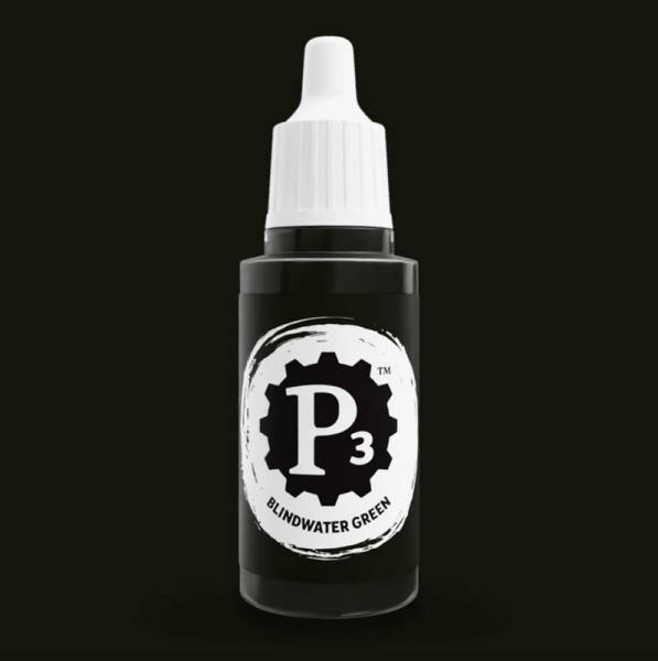 Privateer Press Paints (P3) Blindwater Green 18ml (081)