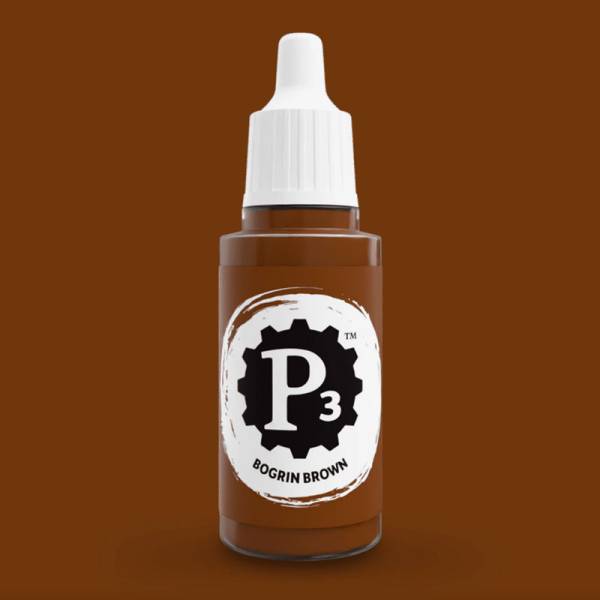 Privateer Press Paints (P3) Bogrin Brown 18ml (070)
