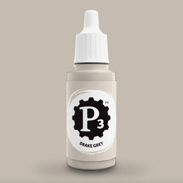 Privateer Press Paints (P3) Drake Grey 18ml (093)