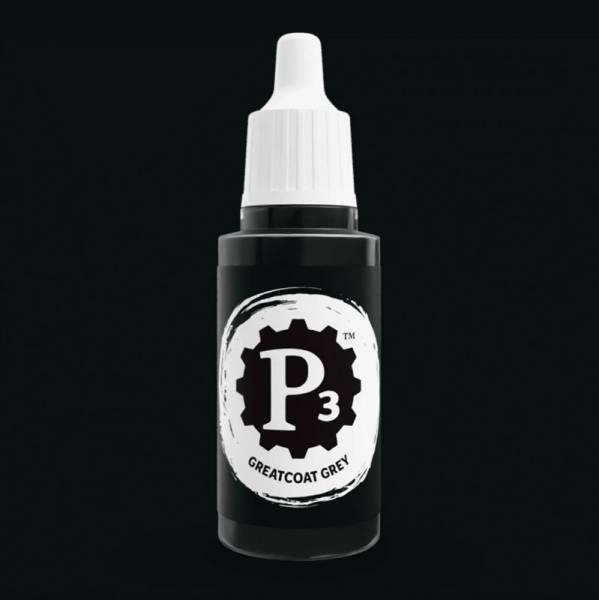 Privateer Press Paints (P3) Greatcoat Grey 18ml (091)