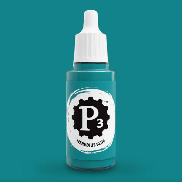 Privateer Press Paints (P3) Meredius Blue 18ml (005)