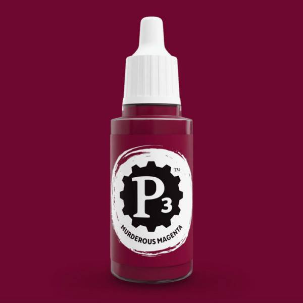 Privateer Press Paints (P3) Murderous Magenta 18ml (058/059)