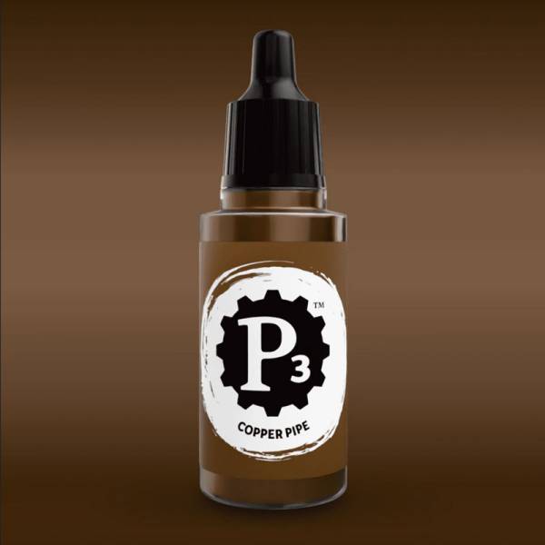 Privateer Press Paints (P3) Copper Pipe Metallic 18ml (109)