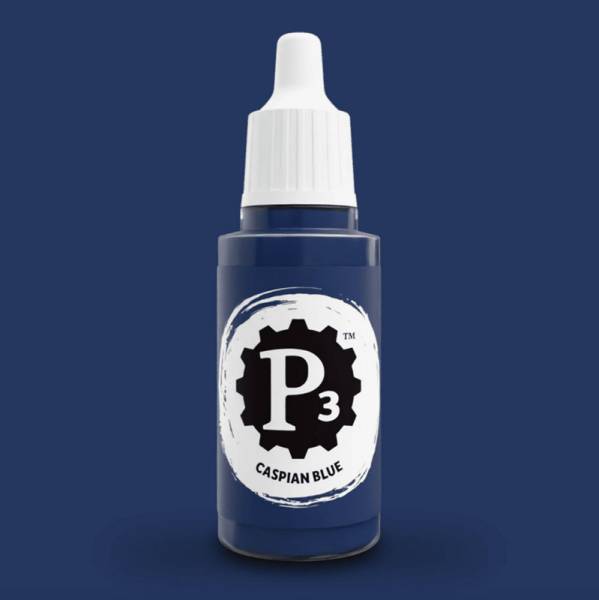 Privateer Press Paints (P3) Caspian Blue 18ml (010)