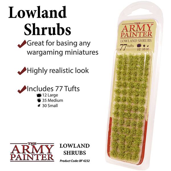Battlefield Basing: Lowland Shrubs