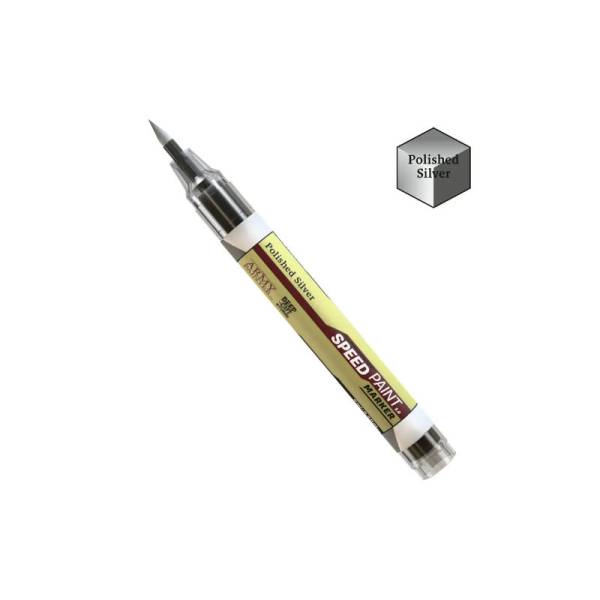 Army Painter Speedpaint Marker - Polished Silver