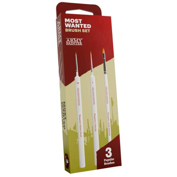 Army Painter Most Wanted Brush Set
