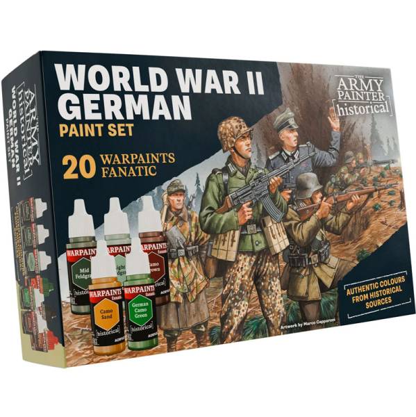 Army Painter Warpaints Fanatic: Historical World War II German Paint Set