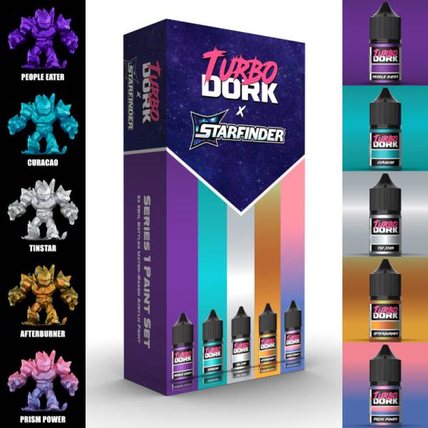 Turbo Dork x Starfinder Series 1 Paint Set
