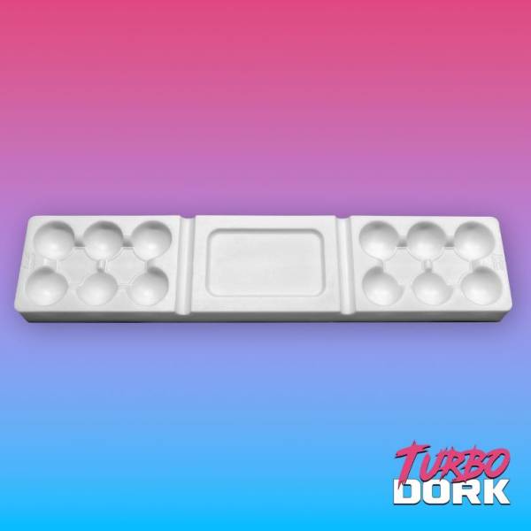 Large White Silicone Paint Pallette 12 Wells