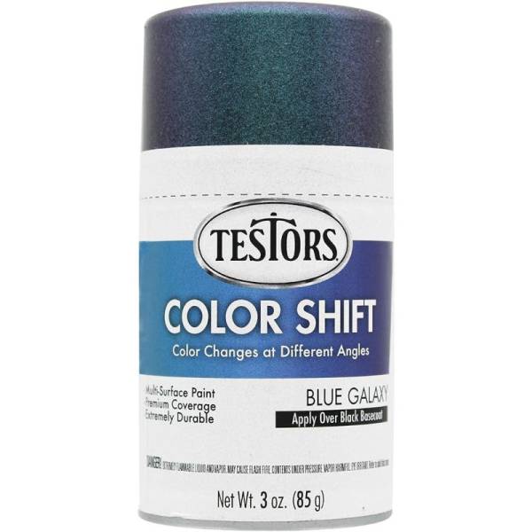 Testors Colorshift Blue Galaxy 3oz Spray