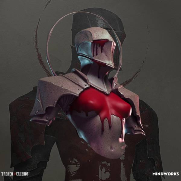 Mindworks Trench Crusade Stigmatic Nun Bust