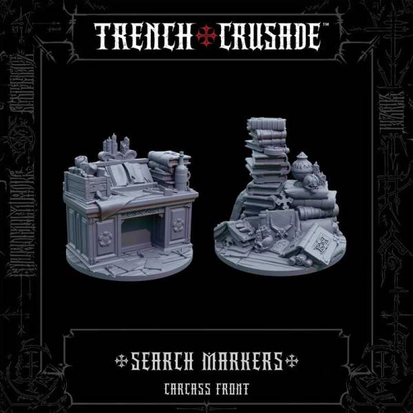 Trench Crusade Search Markers - The Ruins of Nineveh Novus