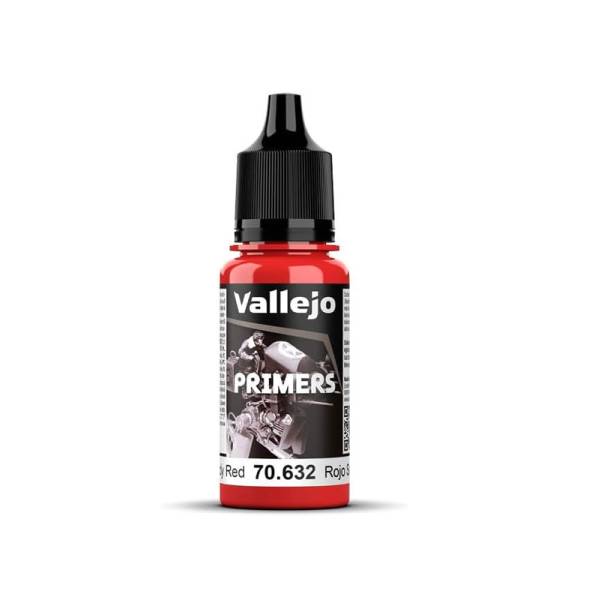 Vallejo Surface Primers: Bloody Red 18ml (054)