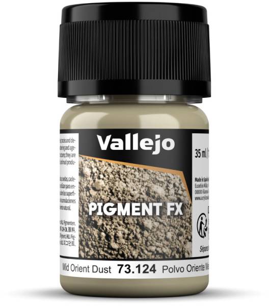 Vallejo Pigments - Mid Orient Dust - 30ml Bottle
