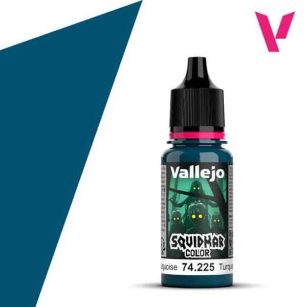 Vallejo Squidmar Color Ghastly Turquoise