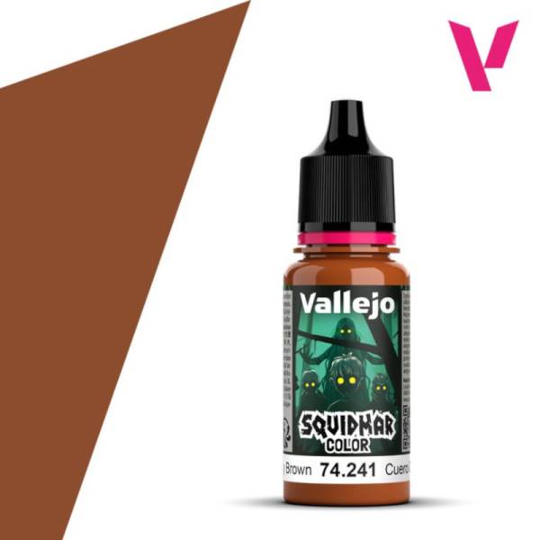 Vallejo Squidmar Color Leathery Brown