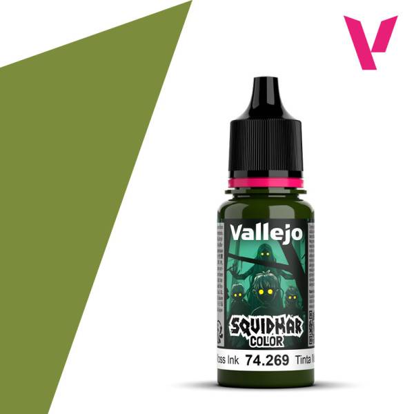 Vallejo Squidmar Color Moss Ink