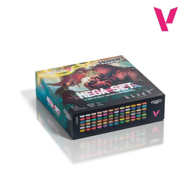 Vallejo Squidmar Color Mega Set (72)