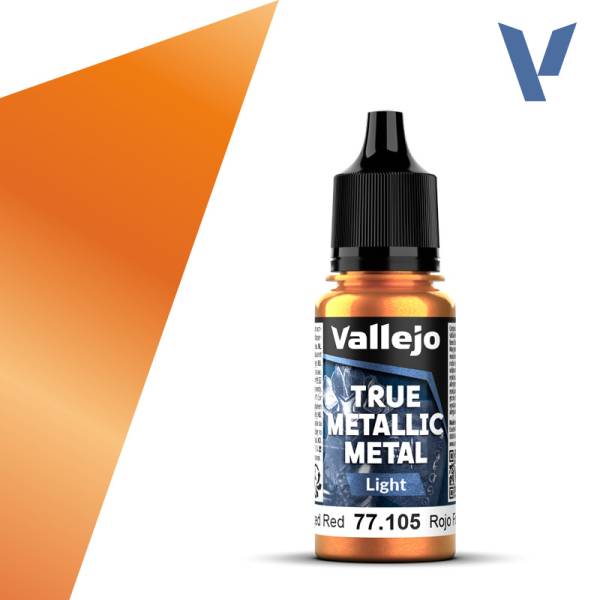 Vallejo True Metallic Metal Forged Red (Light) (18ml)