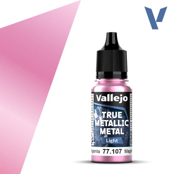 Vallejo True Metallic Metal Crimson Magenta (Light) (18ml)
