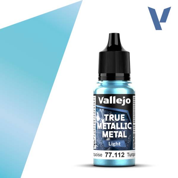 Vallejo True Metallic Metal Hydra Turquoise (Light) (18ml)
