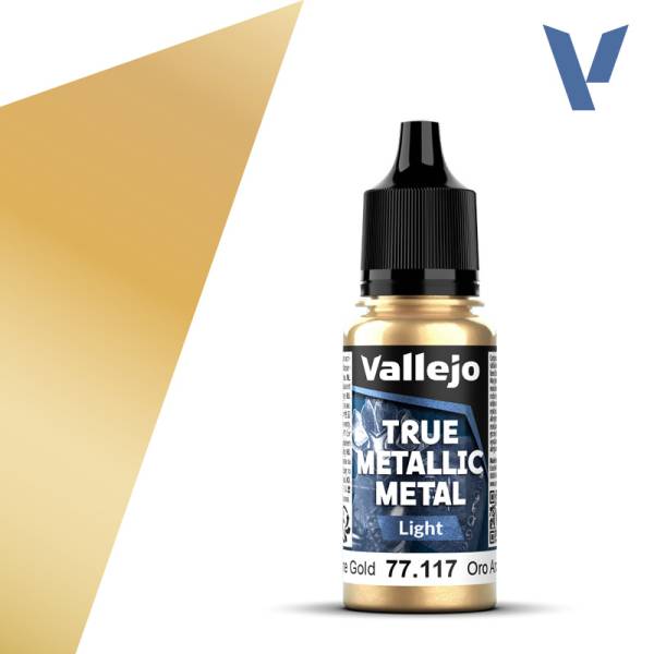 Vallejo True Metallic Metal Arcane Gold (Light) (18ml)