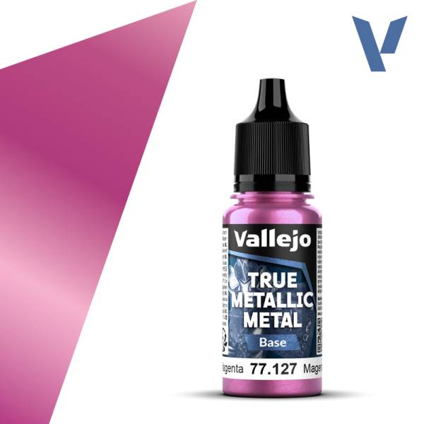 Vallejo True Metallic Metal Crimson Magenta (Base) (18ml)