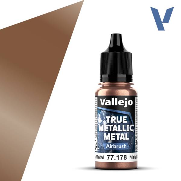 Vallejo True Metallic Metal Rusty Metal (Air) (18ml)
