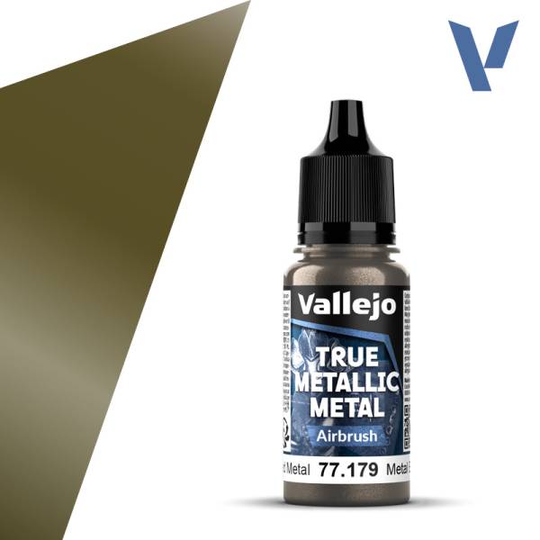 Vallejo True Metallic Metal Aged Metal (Air) (18ml)