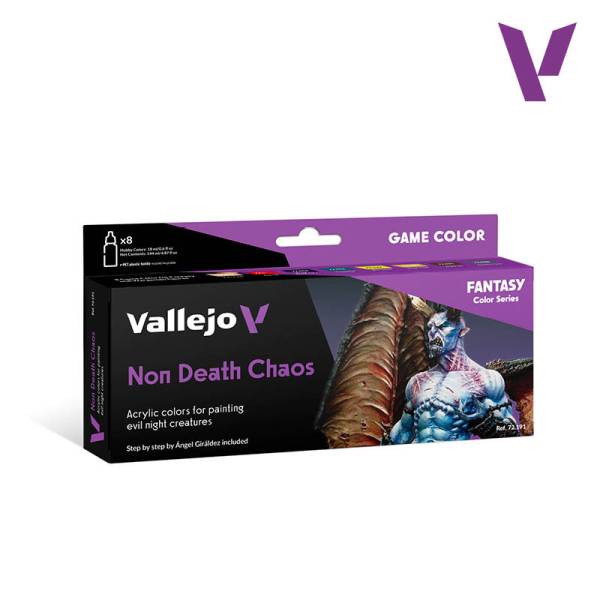 Game Color Fantasy Non Death Paint Set