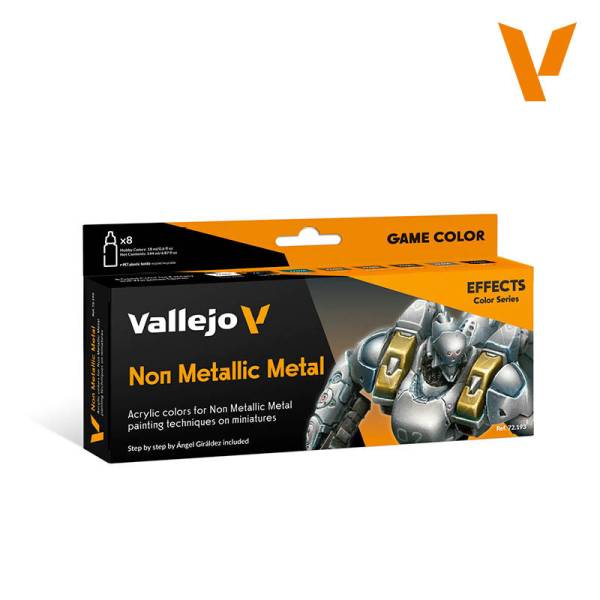 Game Color Effects Non Metallic Metal Paint Set