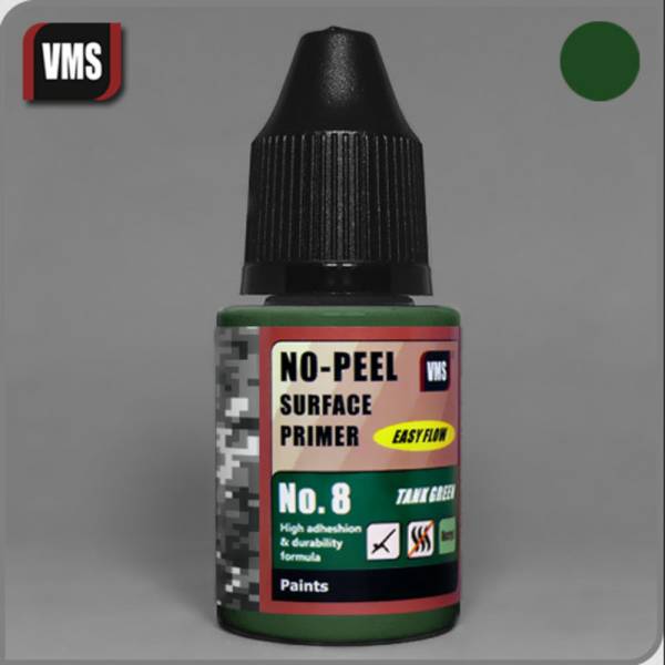 VMS No-Peel Primer - Tank Green 30ml