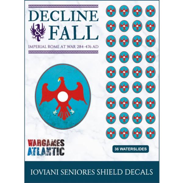 Wargames Atlantic Decline and Fall Shield Decals Ioviani Seniores