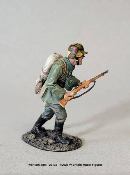 WW1: German Sturmtruppen Advancing, No.1, 1916-18