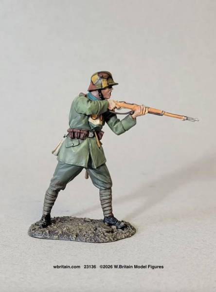 WW1: German Infantryman Standing Firing G98 1916-18