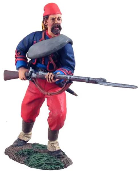American Civil War: Union Infantry 114th Pennsylvania Zouaves Advancing at Ready No.1 - ONLY 1 AVAILABLE