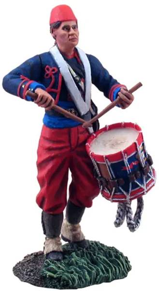 American Civil War: Union Infantry 114th Pennsylvania Zouaves Drummer No.1 - ONLY 1 AVAILABLE
