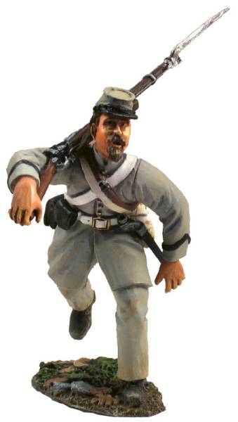 American Civil War: Confederate Advancing at Right Shoulder Shift in Frock Coat No.1 - ONLY 2 AVAILABLE